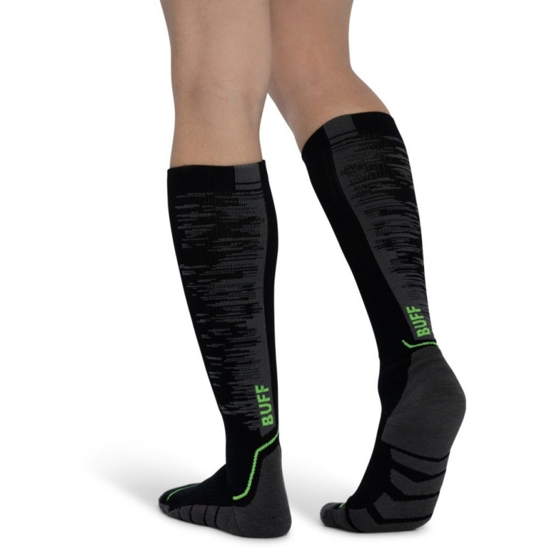 Buff Merino HW Over The Calf Socks HWO2 Preto L