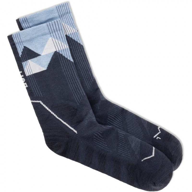 Meias de cano alto Buff Thermonet® Crew Socks TC azul-noite L