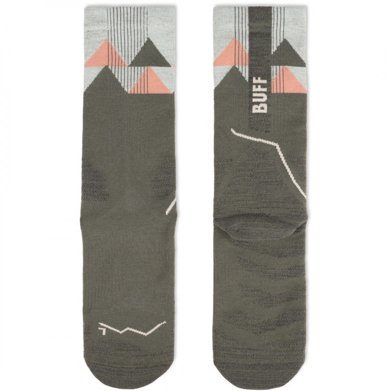 Meias Buff Thermonet® Crew Socks TC Beetle Green L
