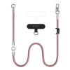 Conjunto de alça de corda crossbody e de pulso Tech-Protect C10S, Dusty Rose/Titanium
