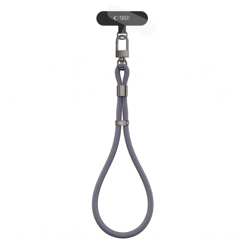Tech-Protect C11S Rope Wrist Strap, Cinzento Sombra