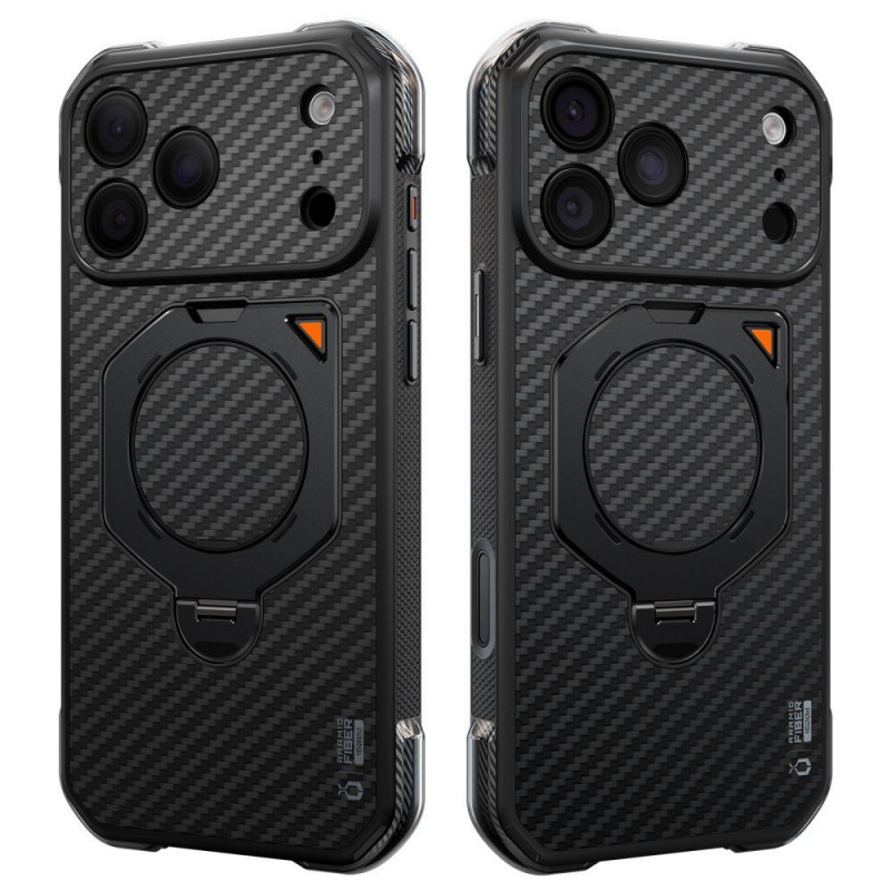 Capa Supcase UB Aero MagSafe Aramid para Apple iPhone 17 Pro Max / 18 Pro Max, preta