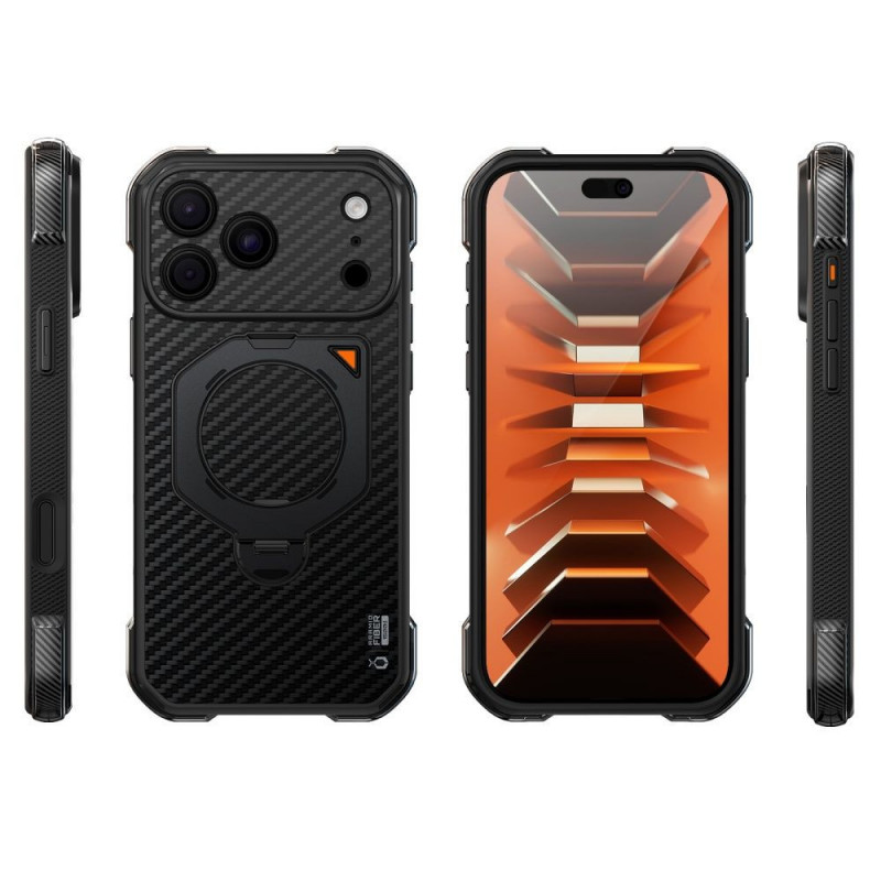 Capa Supcase UB Aero MagSafe Aramid para Apple iPhone 17 Pro Max / 18 Pro Max, preta