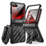 Capa Supcase Unicorn Beetle Pro para Samsung Galaxy Z Flip 8, preta