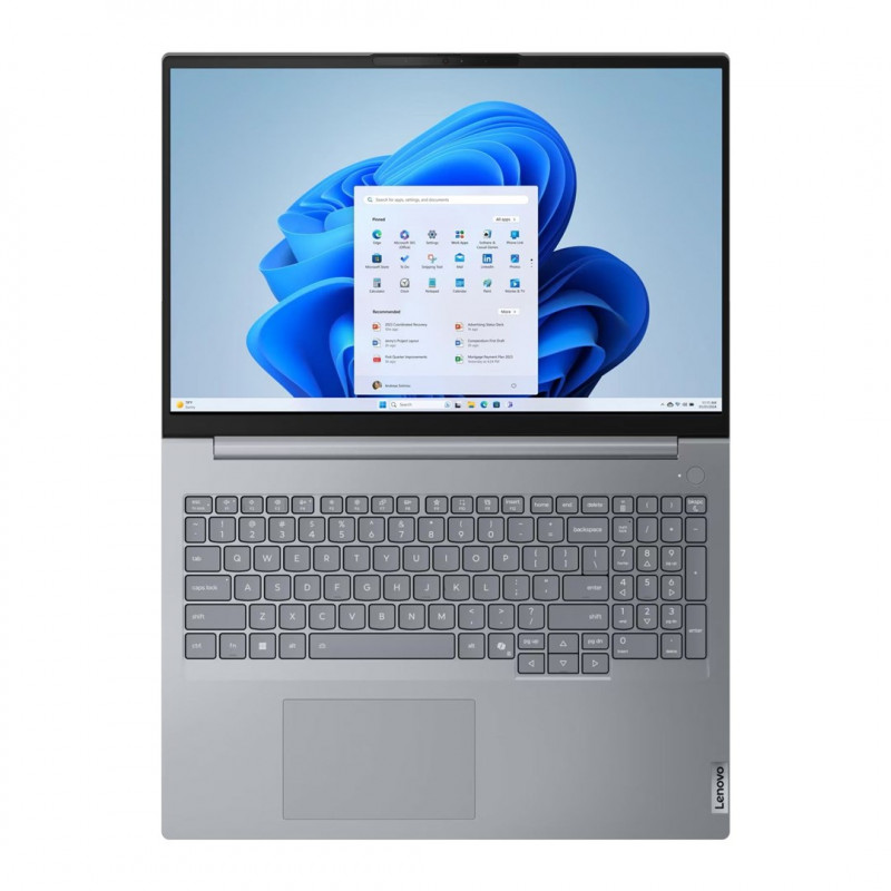 Lenovo ThinkBook 16 G9 IRL portátil 16" WUXGA, Intel Core 5 210H, 16 GB DDR5 RAM, 512 GB SSD, Windows 11 Pro, cinzento ártico + Kensington K64467M-M1