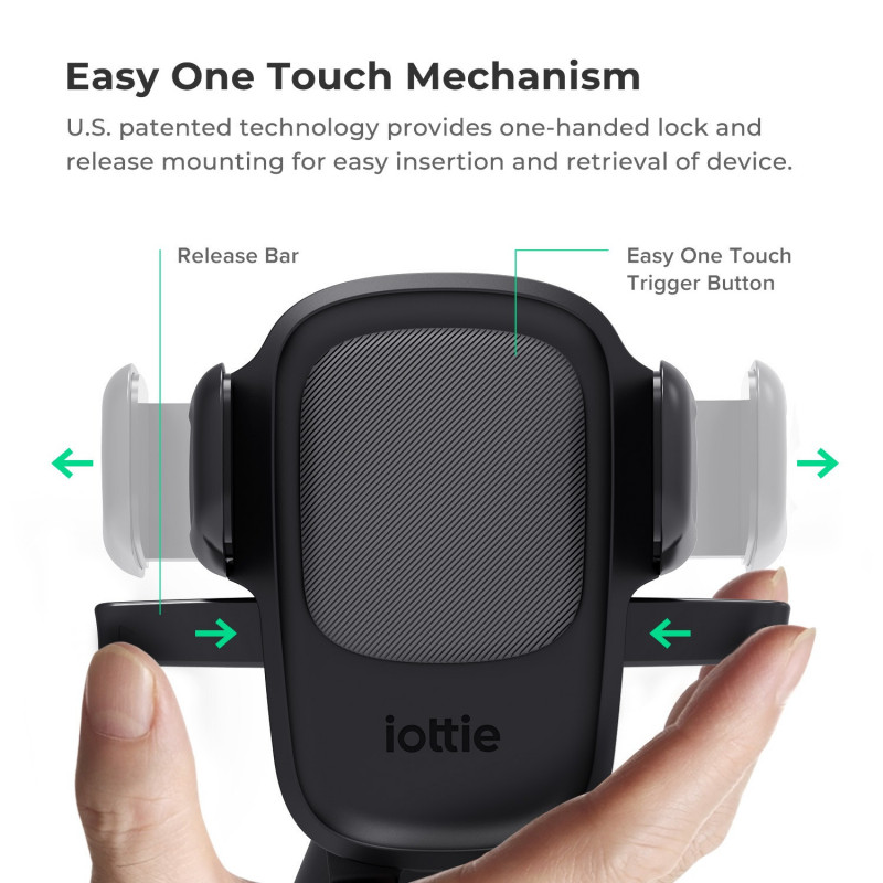 iOttie Easy One Touch 5 suporte para grelha de ventilação, embutido
