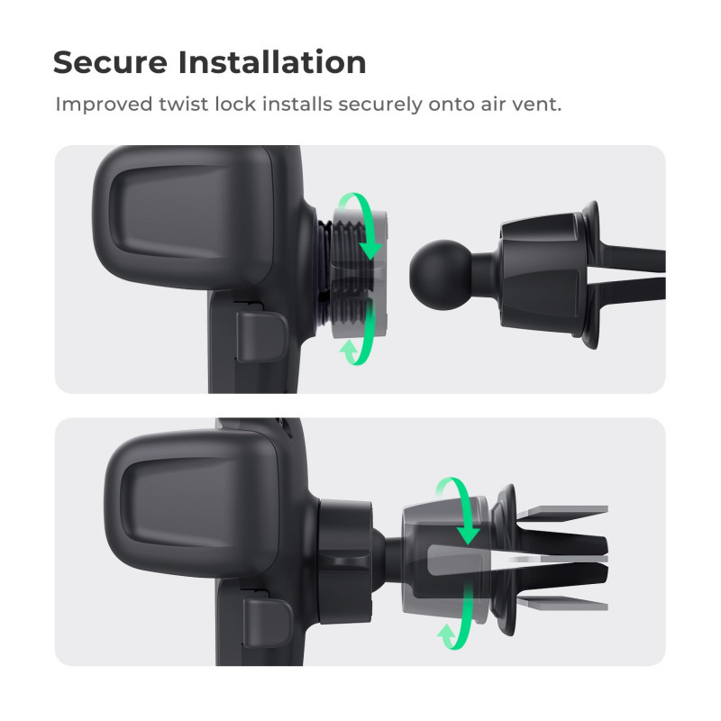 iOttie Easy One Touch 5 suporte para grelha de ventilação, embutido