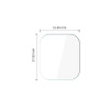 Protetor de ecrã em hidrogel Tech-Protect Hydro Flex+ para Huawei Watch Fit 5, transparente (2 un.)