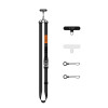 Correia de telemóvel cruzada Tech-Protect C9S Rope, preta/laranja