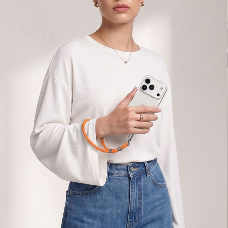 Correia de pulso em corda Tech-Protect C11S, Cosmic Orange