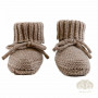 Pantufas de bebé Lodger Slipper Folklore em lã merino, Buffalo, 0-6 m (SLM 535_0-6)