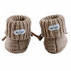Pantufas de bebé Lodger Slipper Folklore em lã merino, Buffalo, 0-6 m (SLM 535_0-6)