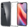 Capa Ultra Hybrid Spigen para Apple iPhone 16, Crystal Clear