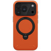 Capa UNIQ Elix para Apple iPhone 18 Pro / 17 Pro, suporte rotativo 360, laranja