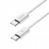 Cabo Tech-Protect Ultraboost Classic USB-C / USB-C PD, 60W, 3A, 100 cm, branco