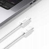 Cabo Tech-Protect Ultraboost Classic USB-C / USB-C PD, 60W, 3A, 100 cm, branco