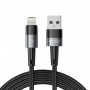 Cabo Tech-Protect UltraBoost USB-A/Lightning 12W 2,4A 200 cm, cinzento