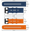 Tech-Protect Iconband THP924ORG Bracelete para Garmin Fenix 5/6/6 Pro/7, Laranja