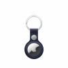 Porta-chaves FineWoven para AirTag Apple, azul-marinho