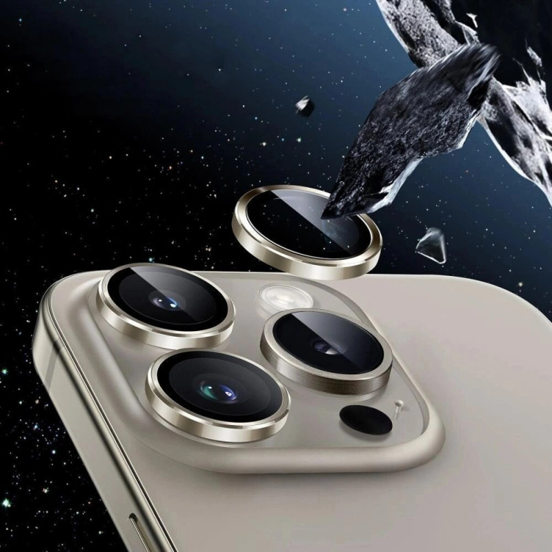 Tech-Protect Camring Fit+ Proteção de lente de câmara para Apple iPhone 14 Pro / 14 Pro Max / 15 Pro / 15 Pro Max / 16 Pro / 16 Pro Max / 17 Pro / 17 Pro Max, preto
