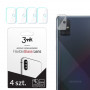 3MK Lens Protection proteção para lentes da câmara Samsung Galaxy A71 vidro híbrido (4 unid.), 3MK149
