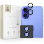 Tech-Protect Camring Fit+ Proteção para Lentes de Câmara para Apple iPhone 16 / 16 Plus / 17, Preto