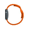 Pulseira de silicone 3mk para Apple Watch 38/40/41 mm, laranja