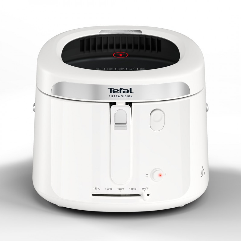 Fritadeira Tefal Filtra Vision FF2541E0, 2,1 L, 1900 W, branca