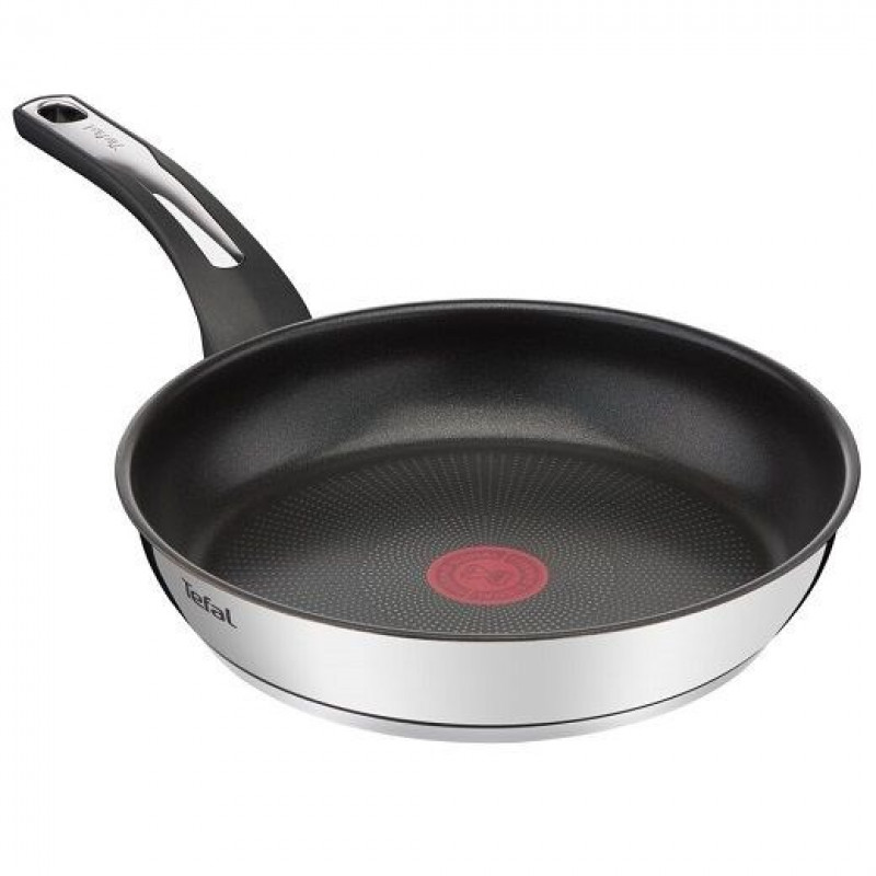 Frigideira de aço inoxidável Tefal Emotion E30004, 24 cm