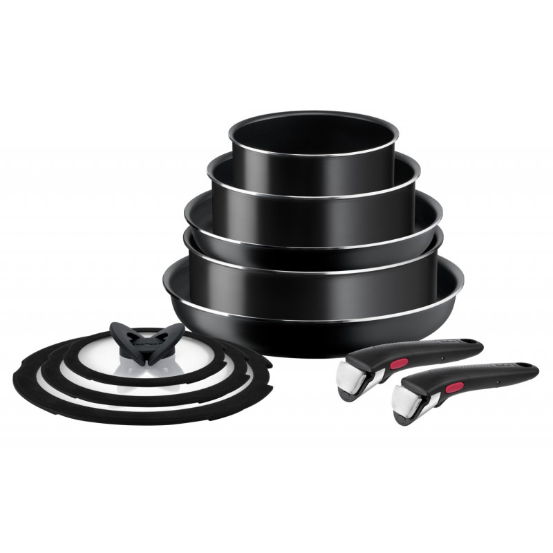 Conjunto de panelas e tachos Tefal Ingenio Easy Cook L15490, 10 peças