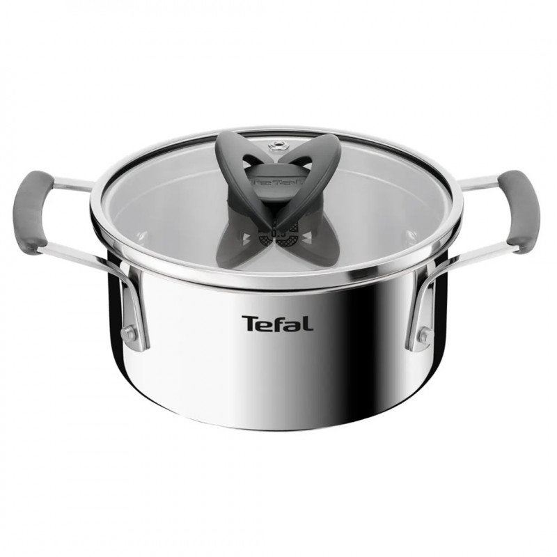 Conjunto de panelas Tefal Opti Space G7378S55, 8 peças