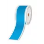 Fita de etiquetas Brother LVP1V000012118FB, vinil, laminada, adesivo permanente, azul-claro, 1,2 cm x 30 m