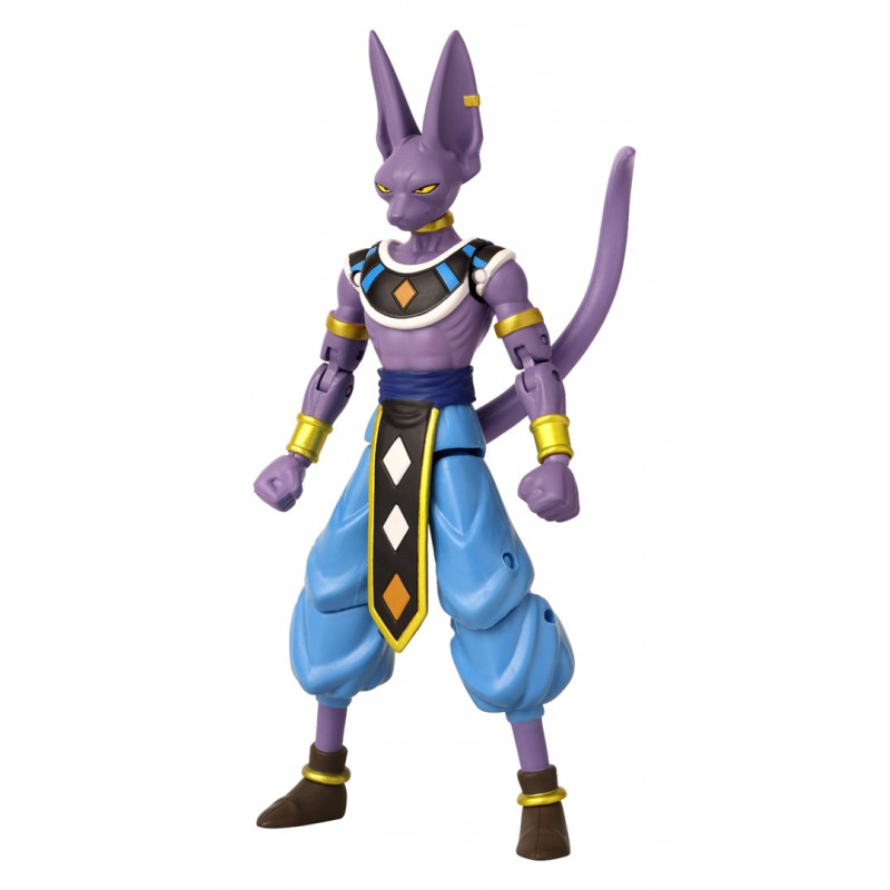 Figura colecionável Bandai Dragon Ball Dragon Stars Beerus V2