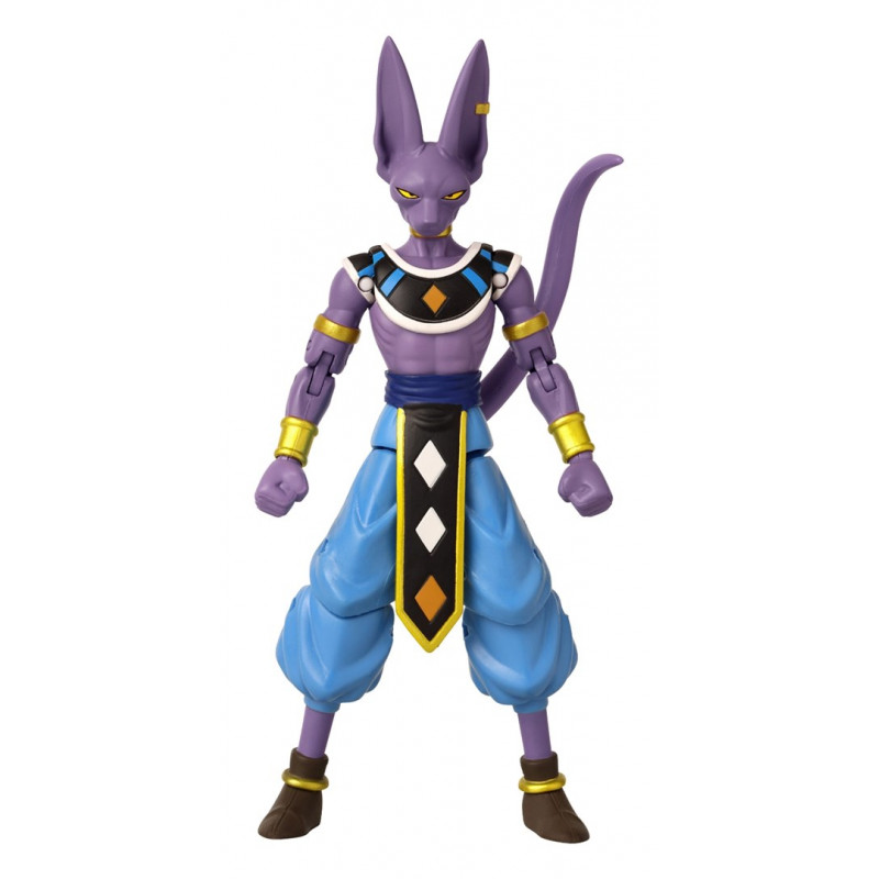 Figura colecionável Bandai Dragon Ball Dragon Stars Beerus V2