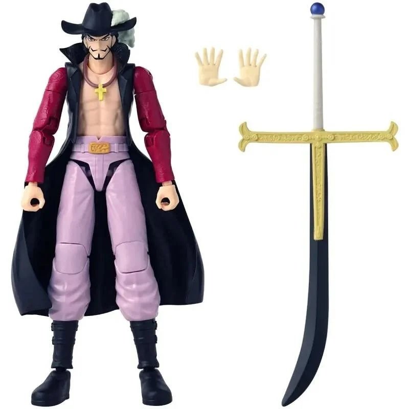 Bandai Anime Heroes One Piece - Dracule Mihawk Figura de Ação