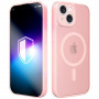 Capa Magnética 3MK Misty MagCase para Apple iPhone 14, Rosa