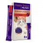CEVA Happy Snack by Feliway Petiscos para Gatos de Vitela (6 x 15 g)