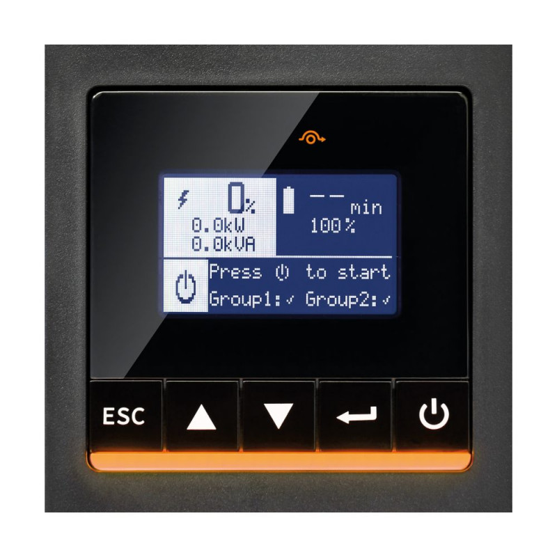 Eaton 9PX 8000i RT4U Netpack G2 UPS online, 8000 VA / 8000 W, 4U, 48,3 cm (19"), 9 Ah (9PX8KIRTNG2)