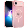 Capa Magnética 3MK Misty MagCase para Apple iPhone Air, Rosa