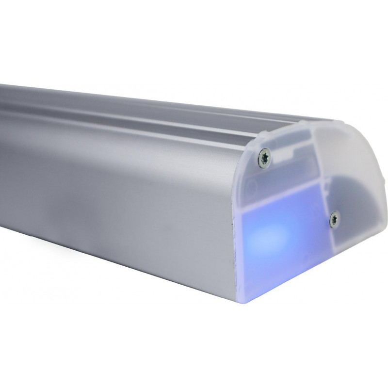 Fechadura eletromagnética de perfil para porta CDVI P300EVO 400 mm, 300 kg, monitorizada (52870)
