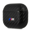 Capa BMW BMA3WMPUCA PU Carbon M Collection para Apple AirPods 3, preta