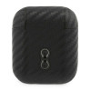 Capa BMW BMA2WMPUCA PU Carbon M Collection para Apple AirPods 1/2, preta