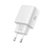 Carregador de parede Tech-Protect NCA20 USB-A, USB-C PD 20W / QC3.0, branco