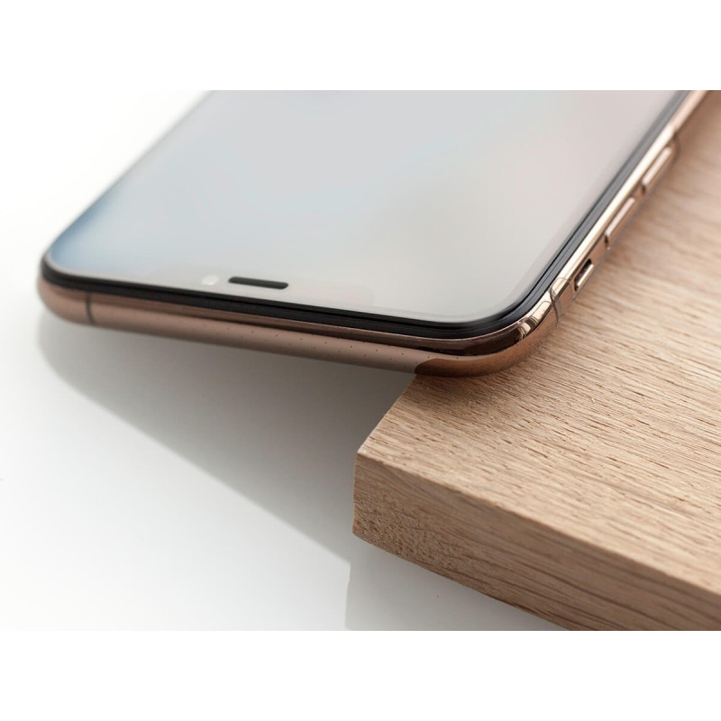 Película de vidro temperado 3MK HardGlass Max para Apple iPhone 8, preto