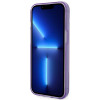 Guess GUHCP14SHGCOU Capa rígida translúcida para Apple iPhone 14 / 15 / 13 6.1 inch, roxa