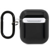Capa BMW BMA222SWTK Multiple Colored Lines para Apple AirPods 1/2, preta