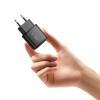 Carregador de parede Tech-Protect NCA30 USB-A, USB-C PD 30W / QC3.0, preto