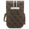 Bolsa de mão Guess GUWBP4RPSW 4G Stripes, castanha