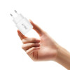 Carregador de parede Tech-Protect NCA30 USB-A, USB-C PD 30W / QC3.0, branco