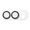 PanzerGlass Fender Protetor de Câmara para iPhone Duo, Branco
